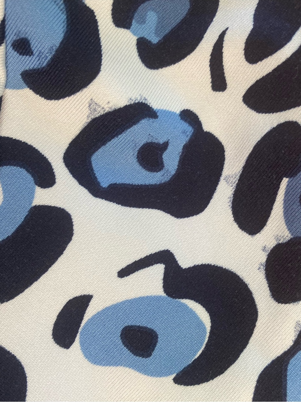 Golftini Leopard Athletic Golf Skort - Cyclone - Blue, Navy, White - Large - Picture 8 of 13